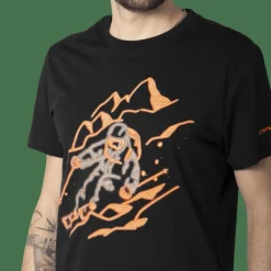 Blacklight Baumwollshirt Herren