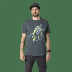 Blacklight Baumwollshirt Herren