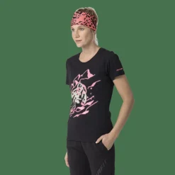 Blacklight Baumwollshirt Damen