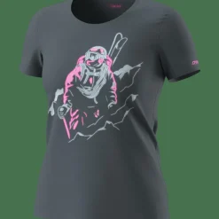 Blacklight Baumwollshirt Damen