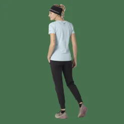 Graphic Cotton T-Shirt Damen