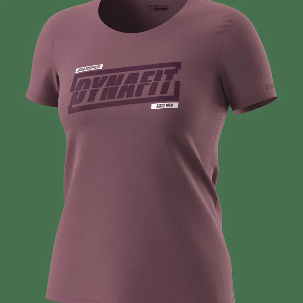 Graphic Cotton T-Shirt Damen