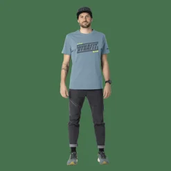 Graphic Cotton T-Shirt Herren