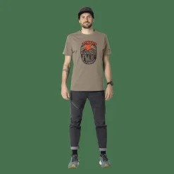 Graphic Cotton T-Shirt Herren