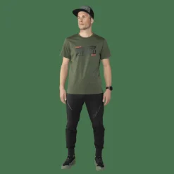 Graphic Cotton T-Shirt Herren
