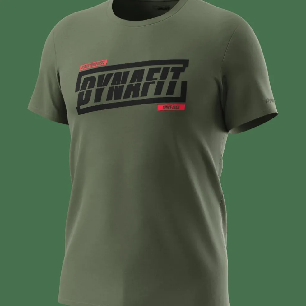 Graphic Cotton T-Shirt Herren