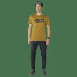 Graphic Cotton T-Shirt Herren