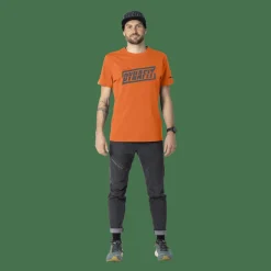 Graphic Cotton T-Shirt Herren
